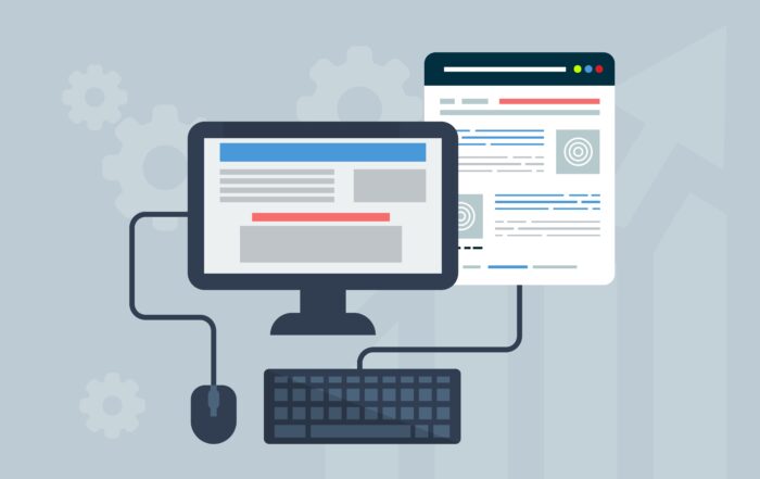 Free web design user interface website illustration