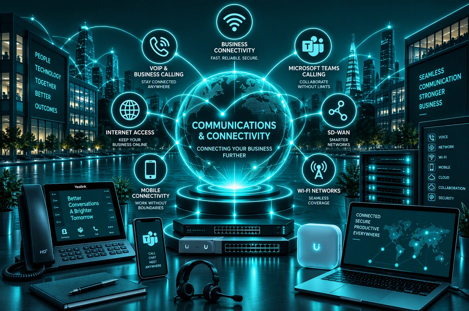 Communication & Connectivity Hero BG