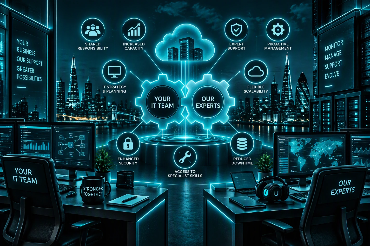 Co-Managed IT Services Hero BG